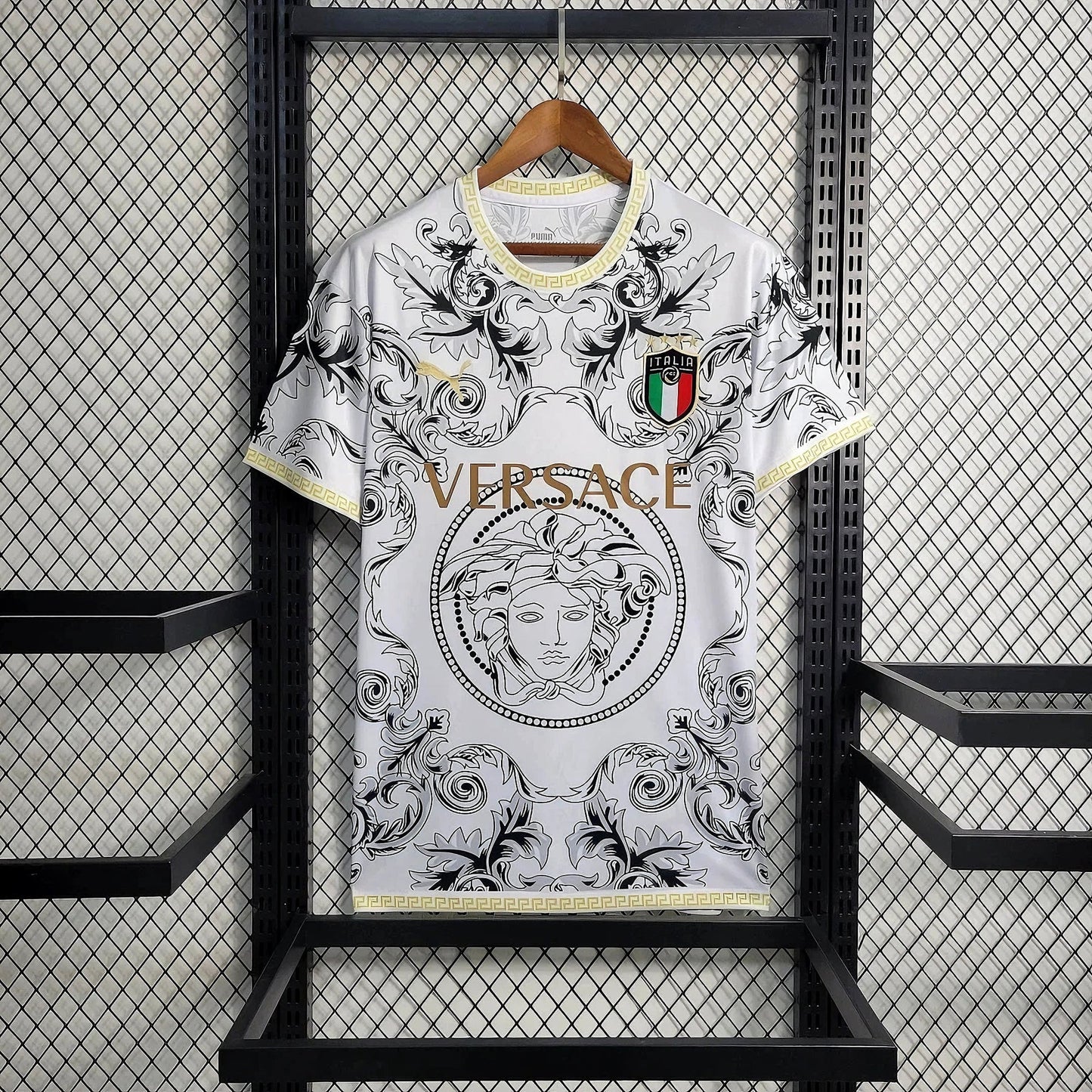 Italy "White Versace" Special Kit Goalframe Store